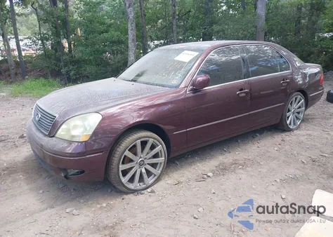 2002 Lexus Ls 430 from USA, damaged, VIN JTHBN30F020054903